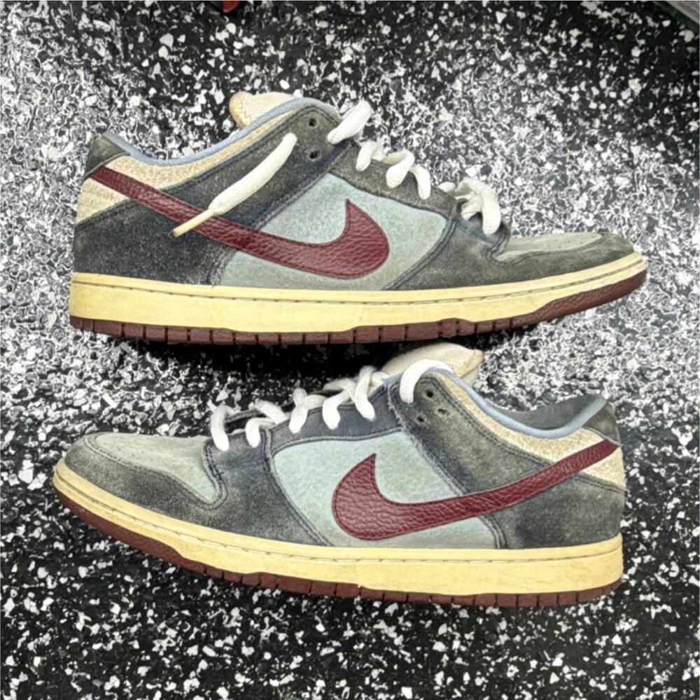 Nike SB Dunk Low Gray Men's Skateboarding Shoes Medium Width US Size 11.5FTC